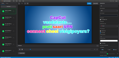 Spark Pro App Interface